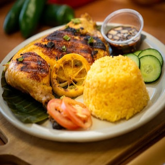 Chicken inasal.