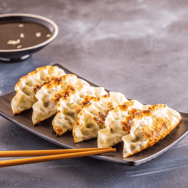 Pot stickers.
